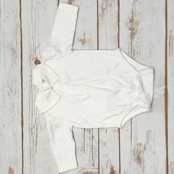 Ralph Lauren Collared Bodysuit 0-3M - Picture 1 of 5